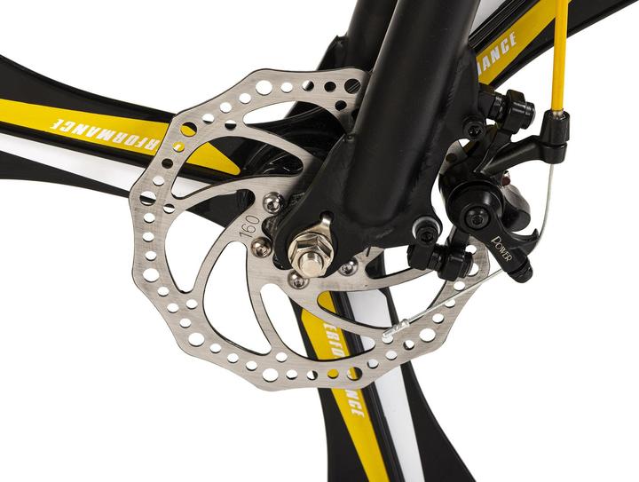Produktbild Wyld Mountainbike Fully 26" Bliss schwarz-gelb 21 Gänge RH 47 cm Magnesium-Laufräder (47 cm)