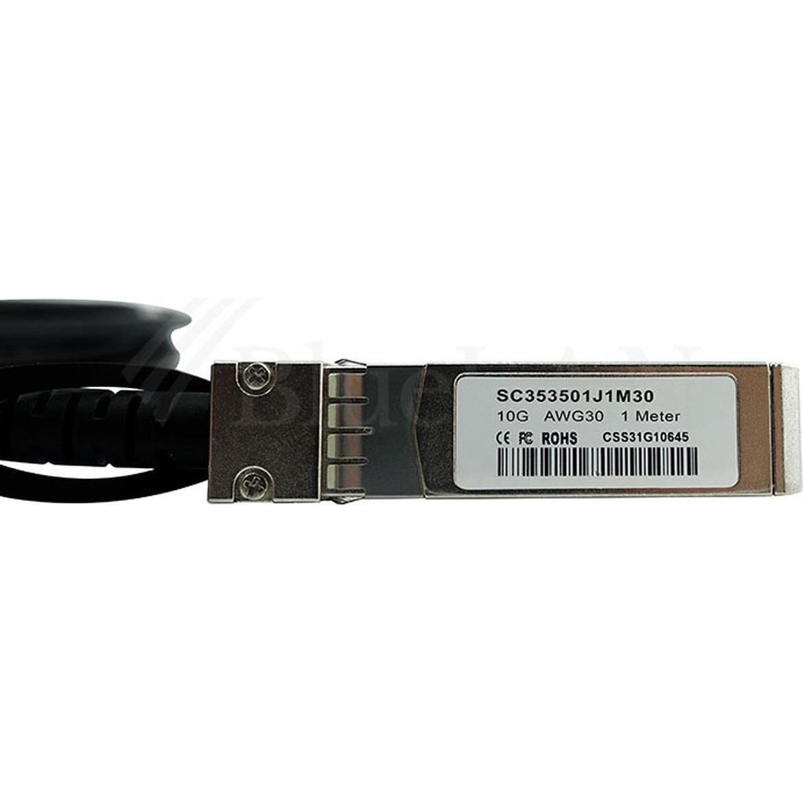 Thumbnail - CBO Palo Alto Networks PAN-SFP-PLUS-CU-1M kompatibles BlueLAN DAC SFP+ SC353501J1M30, Transceiver, Schwarz