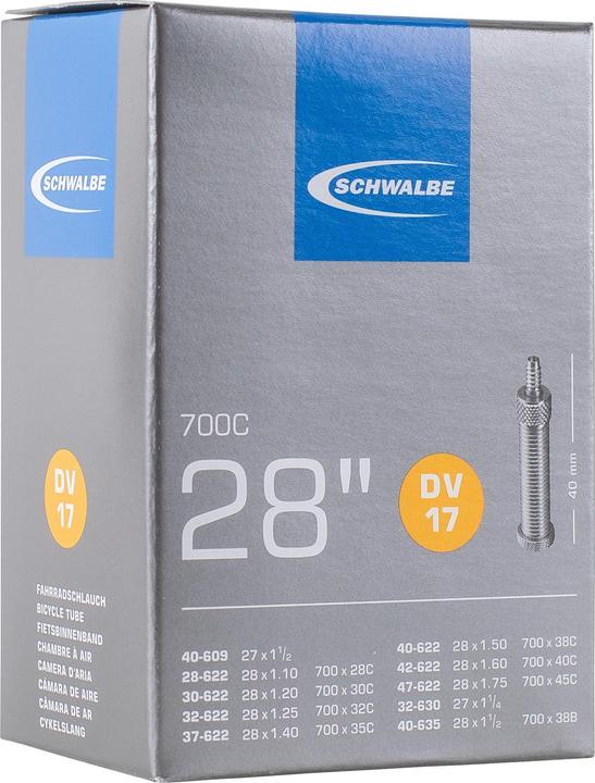 Produktbild Schwalbe Schlauch 28" DV17 (Dunlop (DV), 28", 40 mm)