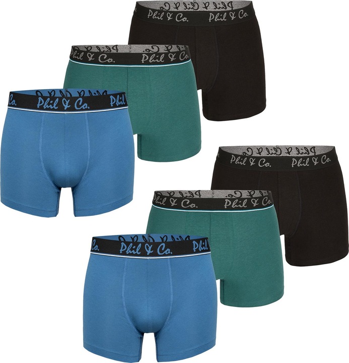 Produktbild Phil & Co. Berlin Retro Boxer Jersey Core (M, 6er Pack)