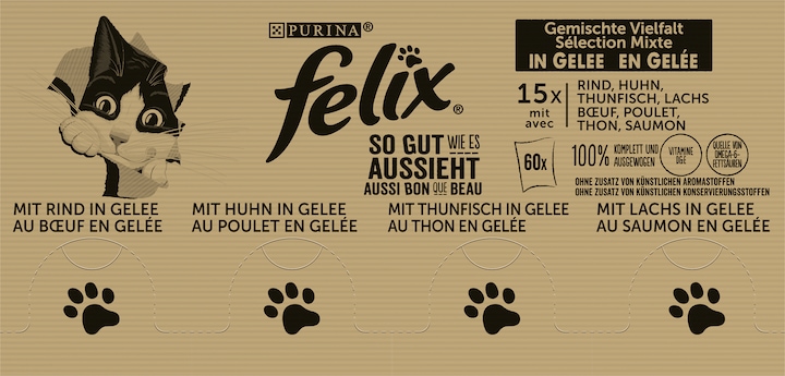 Produktbild Felix Agail (Adult, 120 Stk., 10200 g)