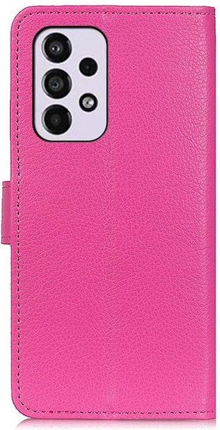 Actual product image MU Classic Litchi Leather Bookcover Series (Samsung Galaxy A33 5G)