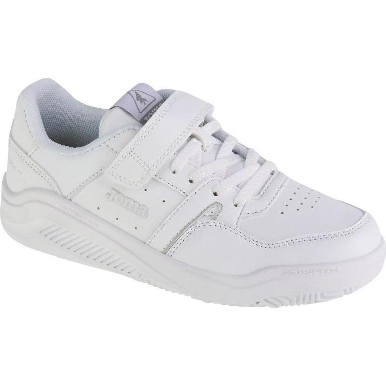 Joma, Bambini, Sneaker, Platea Low Jr 2402 JPLAS2402V - 32, Bianco, (32)
