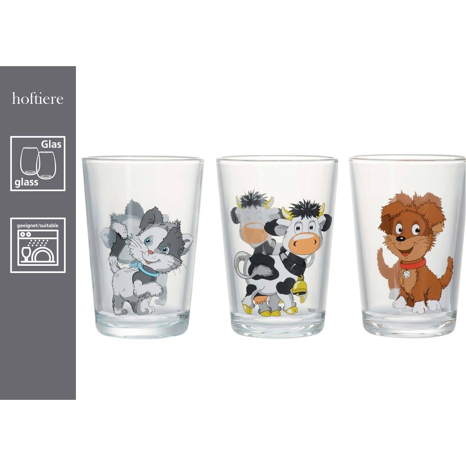 Thumbnail - Ritzenhoff & Breker, Kindergeschirr + Kinderbesteck, Hoftiere Kindergläser