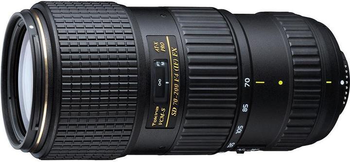 Immagine prodotto Tokina AT-X 70-200mm f/4 PRO FX VCM-S, Nikon (Nikon DX, Nikon F, Full-frame)