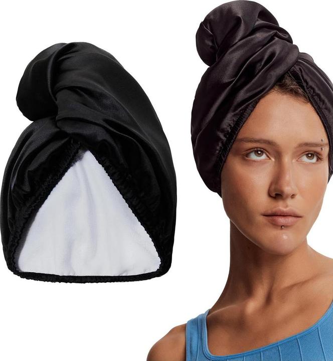 Glov Hair Wrap Satine Satin Hair Turbanack