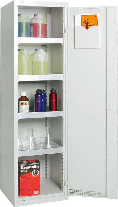 Produktbild kaiserkraft Umweltschrank, Türen gelocht (50 cm, 180 cm)
