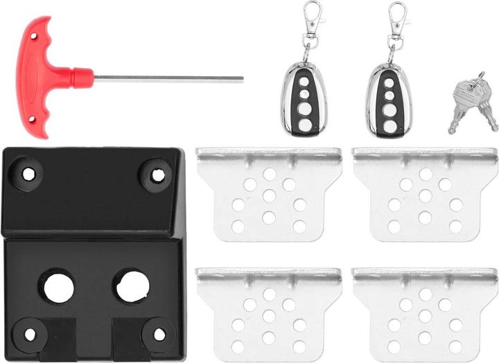 Produktbild MSW Torantrieb Flügeltor für 2 Tore bis zu je 300 kg / 2,5 m Länge Drehtorantrieb Torantrieb