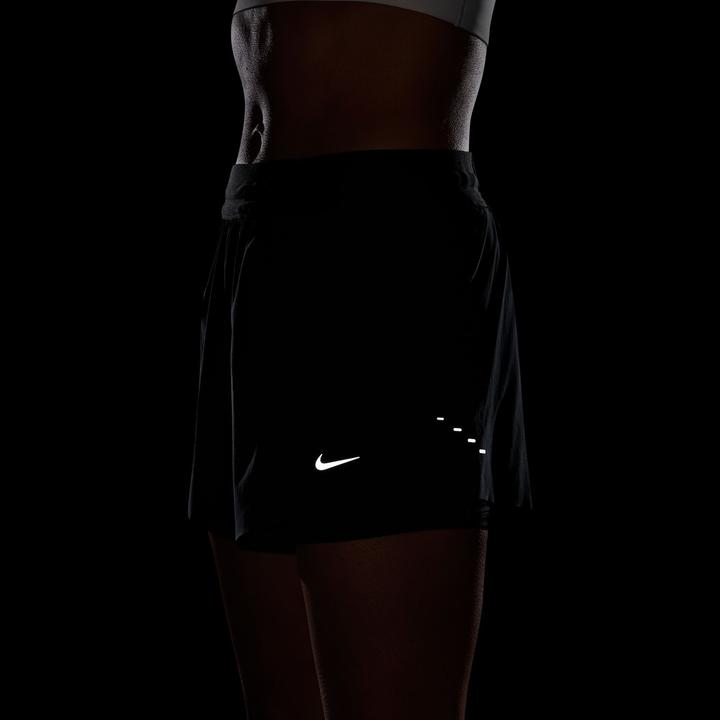 Actual product image Nike Women's Swift Dri-Fit Mid-Rise 2-In-1 Shorts (M)