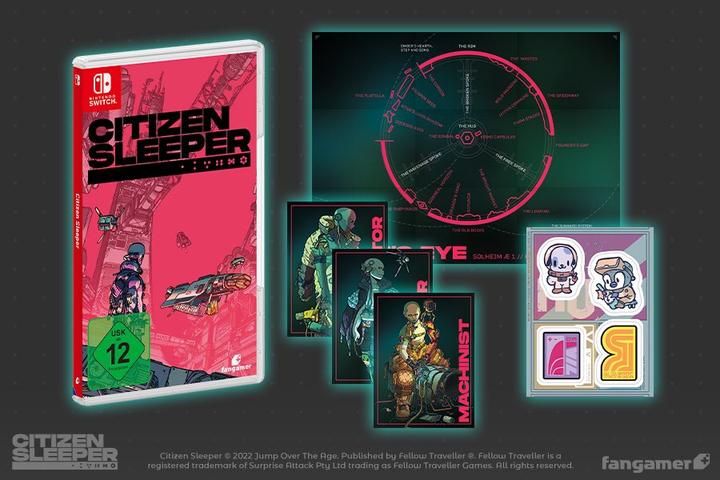 Produktbild Fangamer Citizen Sleeper SWITCH (Switch, Switch Lite, Switch OLED, DE)
