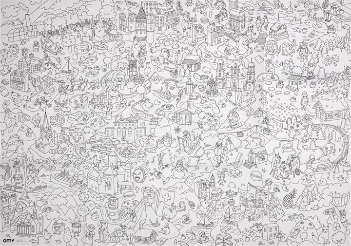 Immagine prodotto OMY Poster gigante a colori in