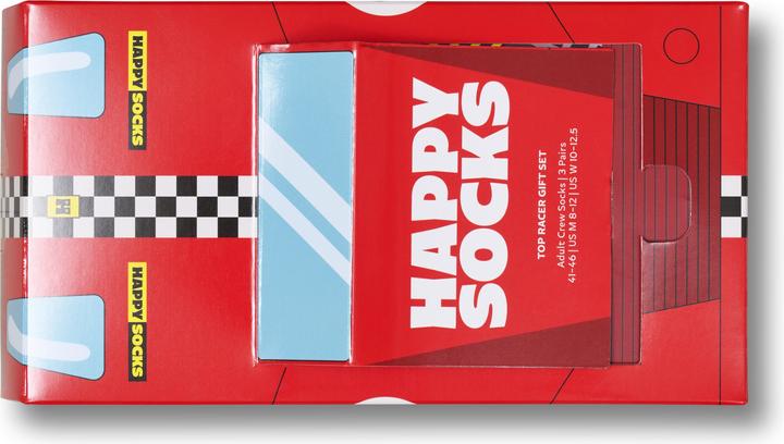 Produktbild Happy Socks 3-Pack Top Racer Socks (3er Pack, 36 - 40)