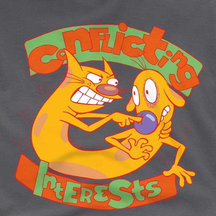 Produktbild CatDog Conflicting Interests TShirt (L)