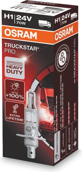 Actual product image Osram Truckstar Pro (H1)