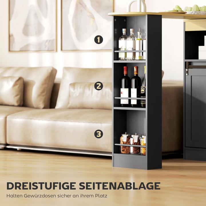 Image du produit Homcom Table de bar (187.5 x 35 x 105 cm)