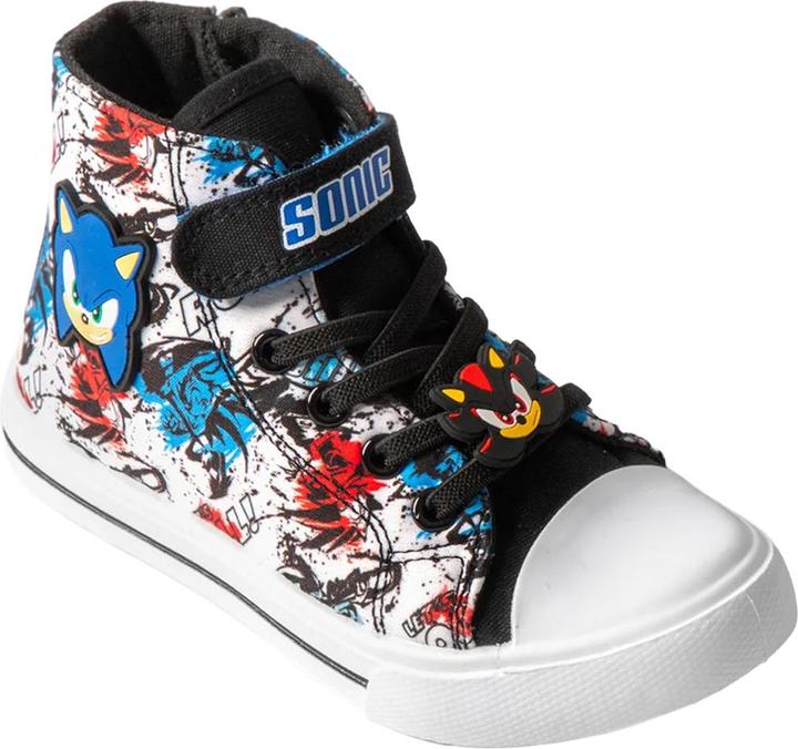 Image du produit Sonic The Hedgehog - Baskets motif/style graffiti - Garçon (34)