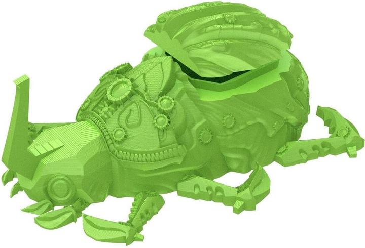 Produktbild Feldherr Fates End Würfelgefängnis Scarab grün – 3D gedruckt (Kunststoff)