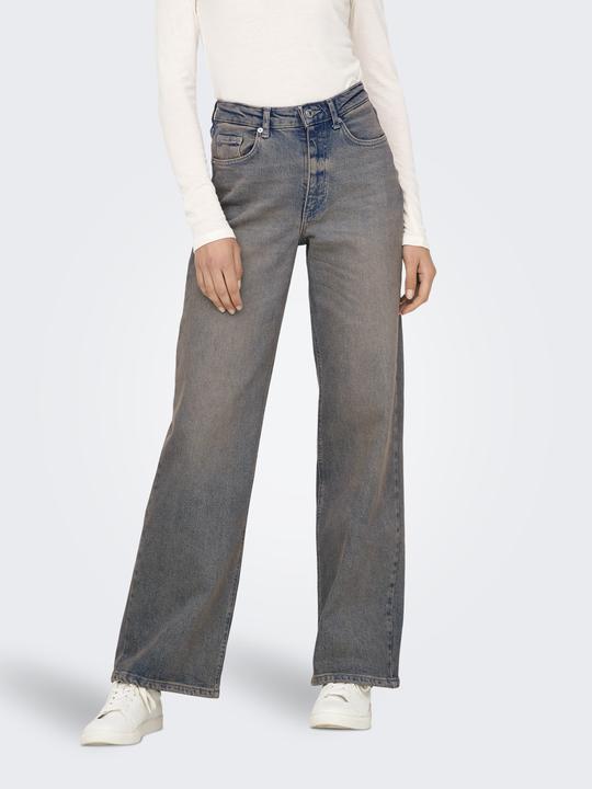 Image du produit Only ONLJUICY Hohe Taille Weiter Beinschnitt Jeans Jeans mit weitem Bein (W27/L32)