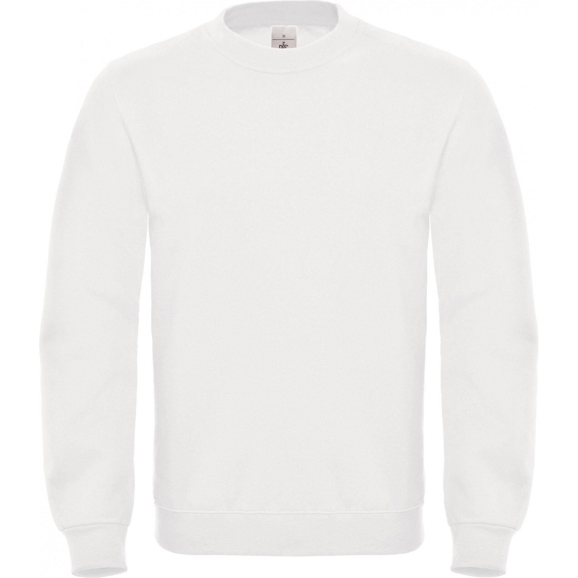B&C, Pullover, ID.002, Weiss, (XL)