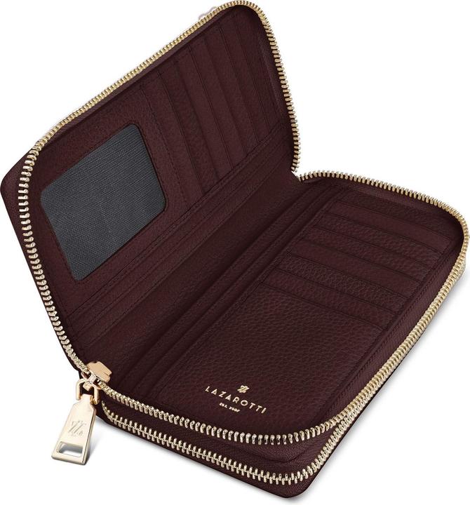 Actual product image Lazarotti Bologna Leather Geldbörse RFID Schutz Leder 20 cm