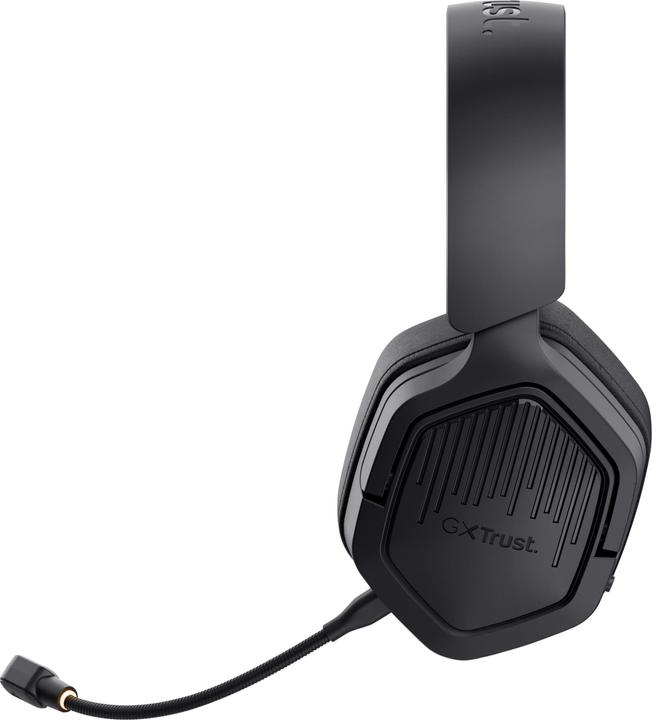 Actual product image Trust Gxt493 Carus Wrls Headset Blk (Wireless, Cable)