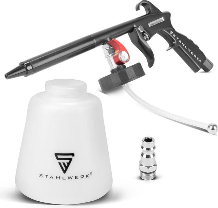 Actual product image Stahlwerk Compressed air cleaning gun RP-93 ST Blow-out gun with 1 litre container