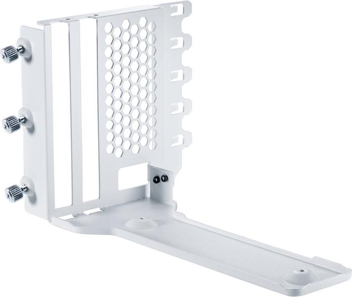 Actual product image Phanteks Vertical GPU bracket II + PCI-E 4.0 x16 riser ribbon cable, 22 cm - white