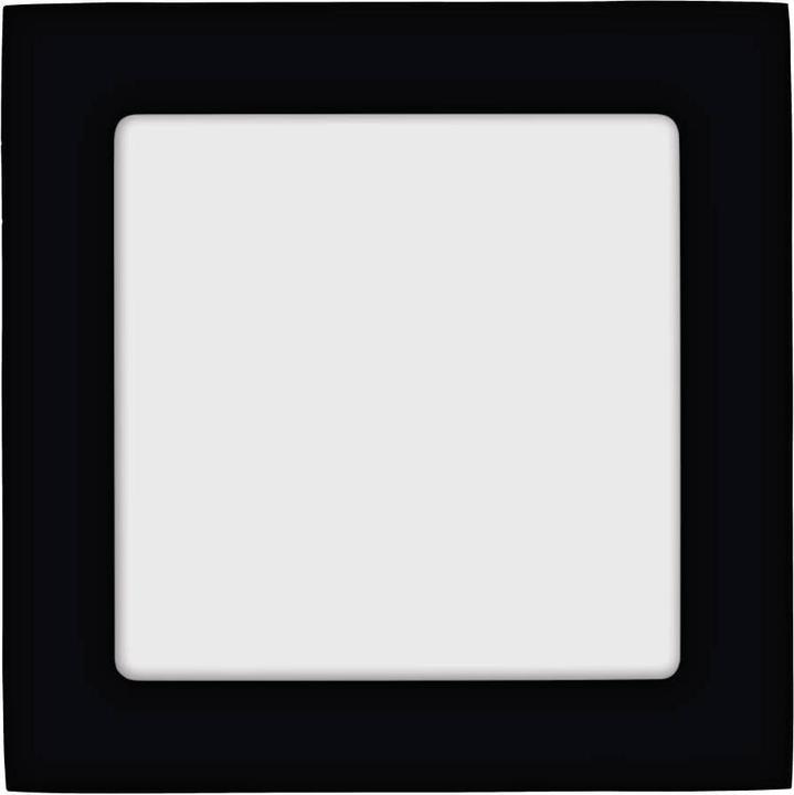 Actual product image EGLO 68723 FUEVA PRO CCT LED recessed light 12.5W 170x170mm Black White Controllable light colour