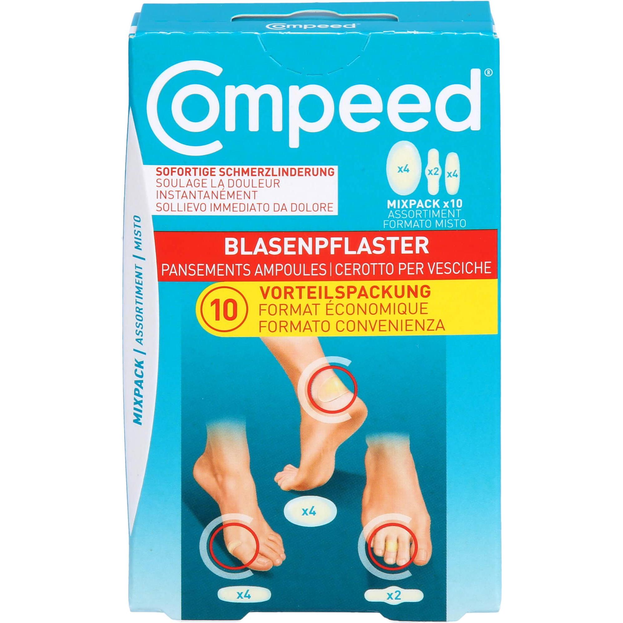Compeed, Pflaster, Blasenpflaster Mix (10 x)