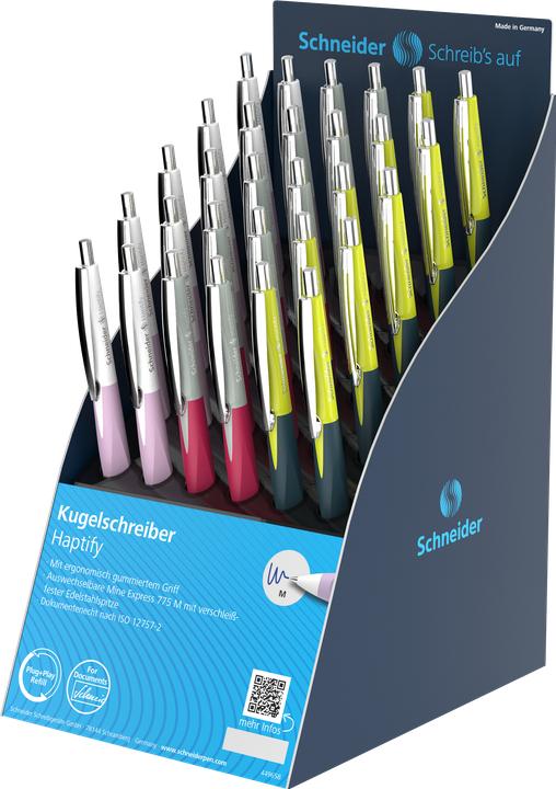 Produktbild Schneider Display Kugelschreiber Haptify (30x)