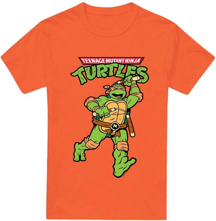 Immagine prodotto Teenage Mutant NT Maglietta Michelangelo Retrò Uomo (S)