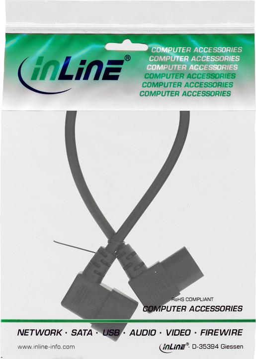 Produktbild InLine Netzkabel Kaltgeräteverlängerung (1.80 m)