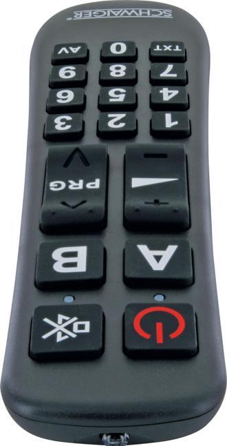 Produktbild Schwaiger 20 Tasten, 2x AAA (Universal Fernbedienung, Infrarot)