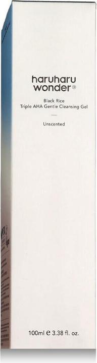 Produktbild Haruharu Wonder Black Rice Triple AHA Gentle Cleansing Gel 100ml - Hydrating (Reinigungsgel, 100 ml)