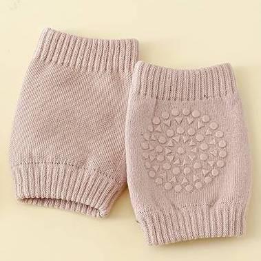 Milkii Genouillère bébé avec adhérence antidérapante, Rose