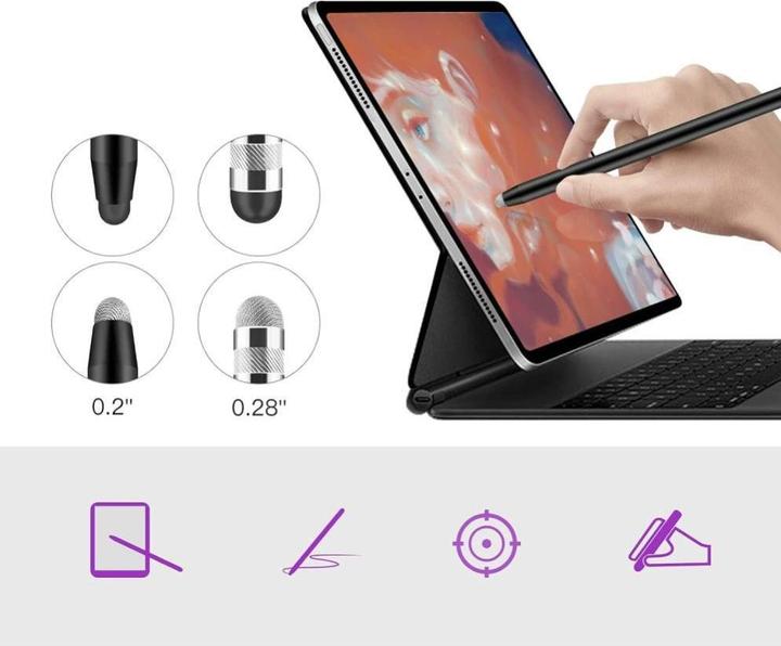 Immagine prodotto Tech-Protect USP100 4-TIP Touch Stylus Passive Pen - Black