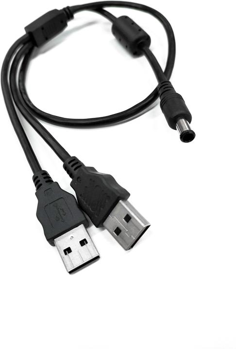Actual product image Silex USB 2.0-Y-Kabel 2xA für BR-500AC USB A - USB A 0.5 m (0.50 m, USB 2.0)