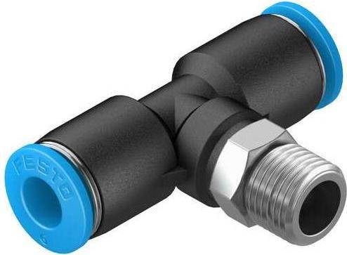 Produktbild Festo Push in T Connector, Male R1/8, 6mm (T-Verbindung)