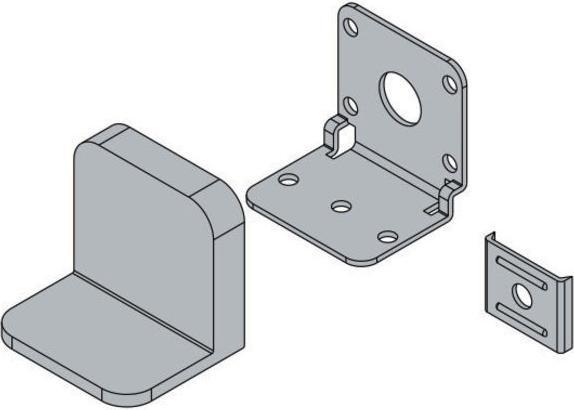 Produktbild Hettich Schranksicherung 45 x 38 mm (1 Stk.)