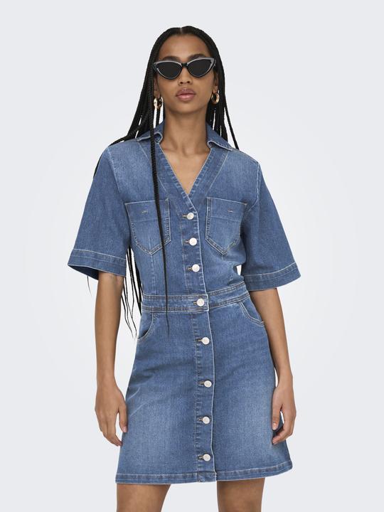 Image du produit Only ONLMELANIE Kurzes Kleid Jeanskleid (S)