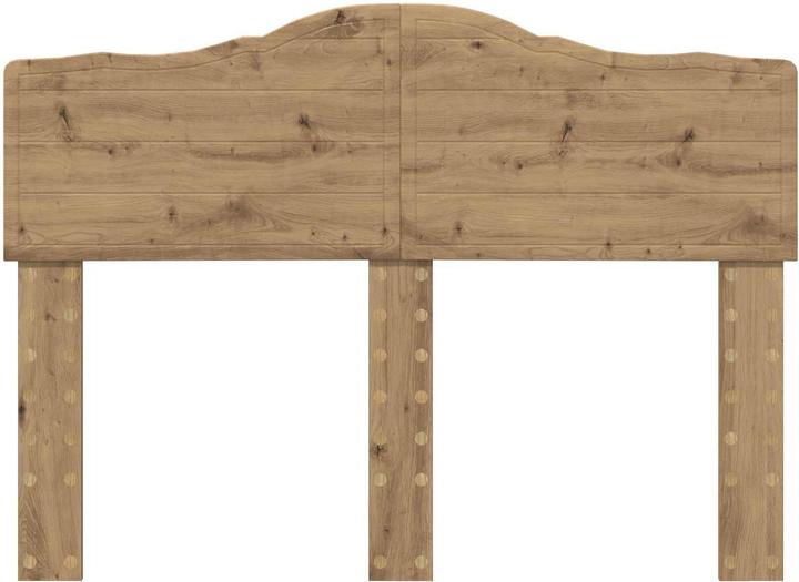 Actual product image vidaXL Modernes Kopfteil (123 x 3 x 90 cm)