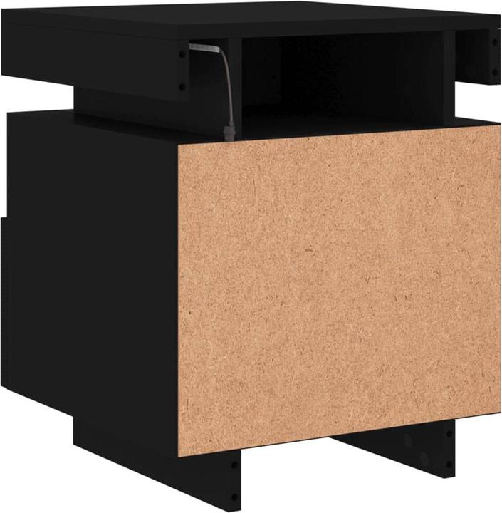Immagine prodotto VidaXL Comodino con luci LED (39 x 40 x 48,5 cm)