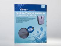 Immagine prodotto Filmer Borsa da bici per il portapacchi (16 l, Borsa portapacchi)