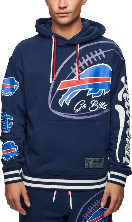 Produktbild Recovered Re:covered Fleece Hoody - PATCHES Buffalo Bills - 3XL (3XL)