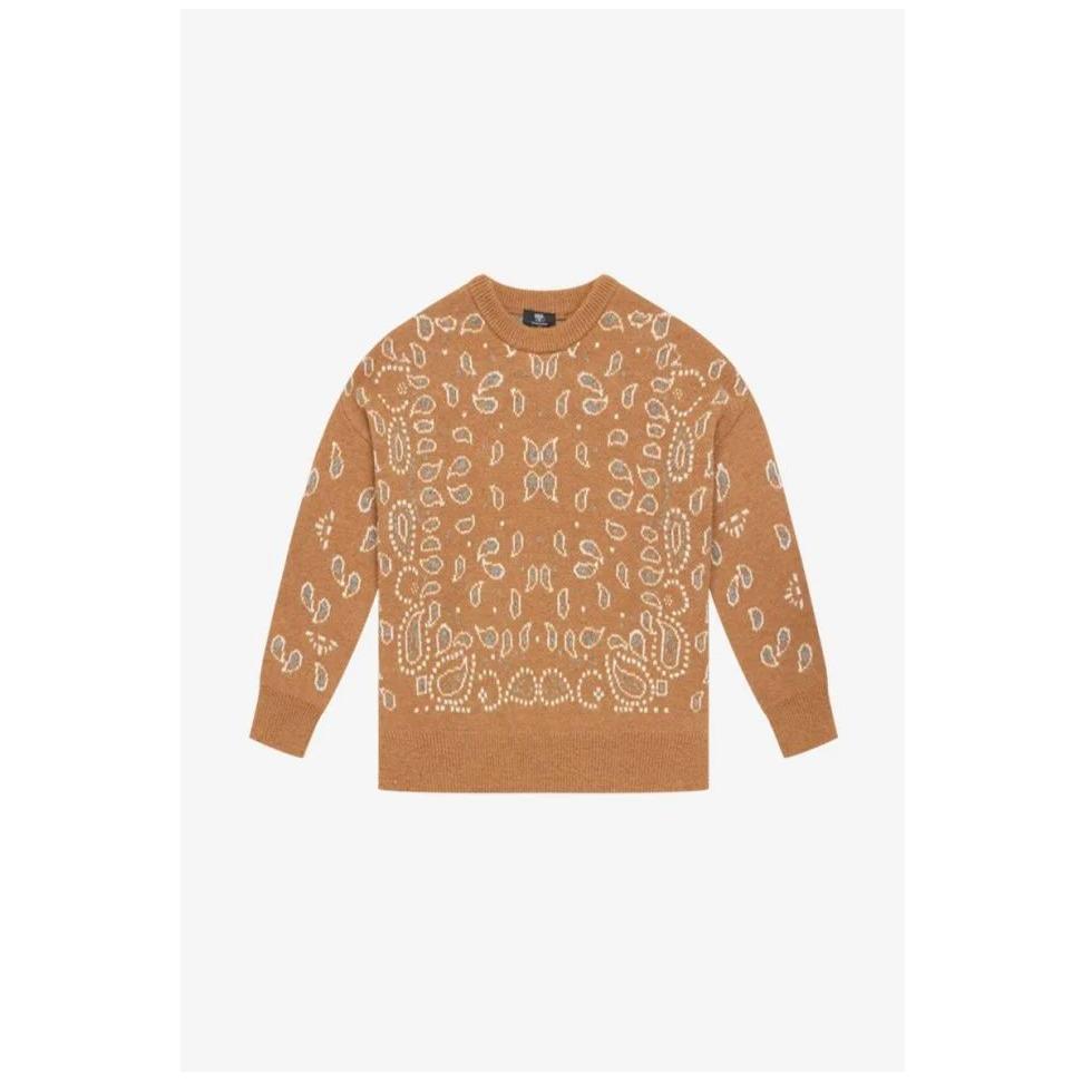 Le Temps Des Cerises, Damen, Pullover, damenpulli farit, Braun, (XS)