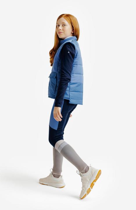 Immagine prodotto Fouganza Winter-Reithose Kinder blau/hellblau (140)