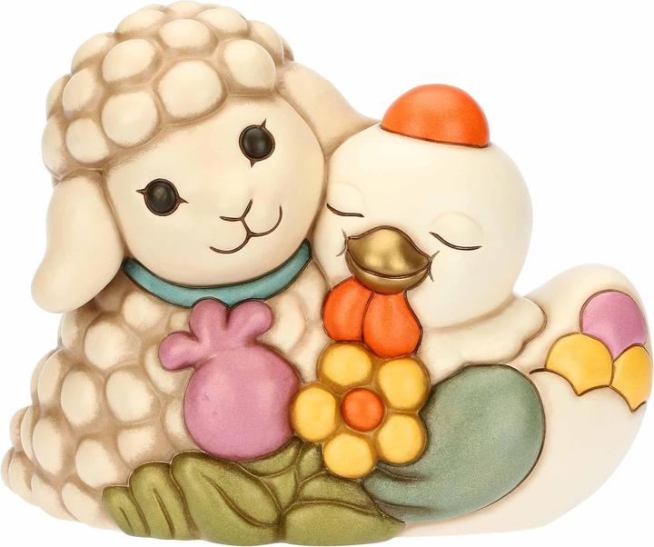 Produktbild Thun Paar lam nelly en henne ester keramische paasverrassingen maxi (2 x)