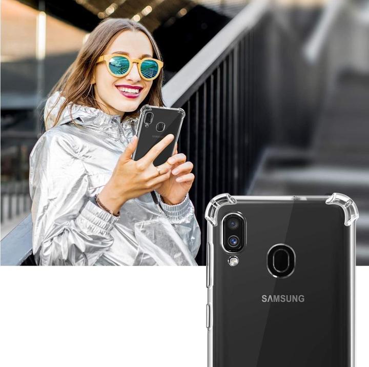 Image du produit Screenguard Samsung Galaxy A40 Coque Crystal Soft Airbag Bumper (Samsung Galaxy A40)