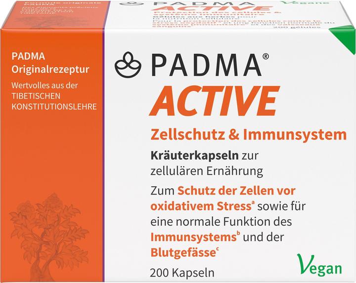Nutritional values and ingredients Padma 28 Active (200 pcs., Capsules, 162 g)