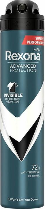 Image du produit Rexona Advance 200 Men Déodorant Invisible (Spray, 200 ml)